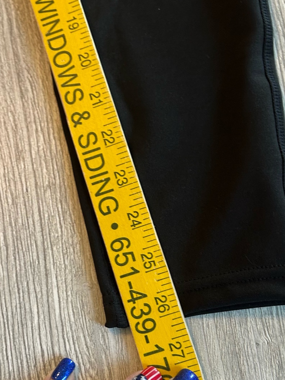 Pop Fit Women High Waisted Cropped Leggings Black XL Pockets Athleisure Gym New. - Picture 12 of 14